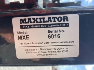 MAXILATOR MXE BALE ACCUMULATOR GRAPPLE